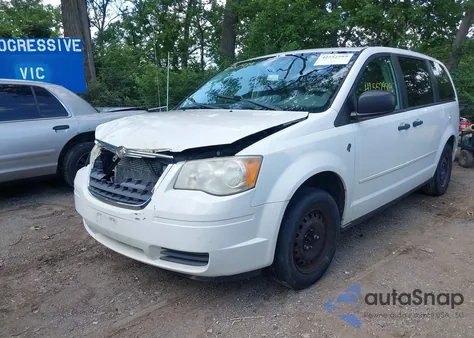 2008 Chrysler Town & Country Lx from USA, damaged, VIN 2A8HR44H88R618273